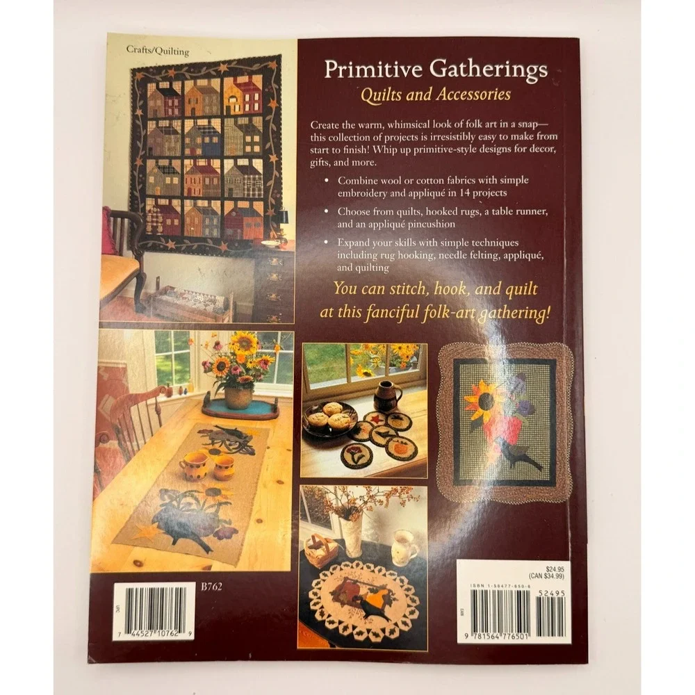 Primitive Gatherings Quilts Accessories Burkhart Meacham Folk Art Patterns